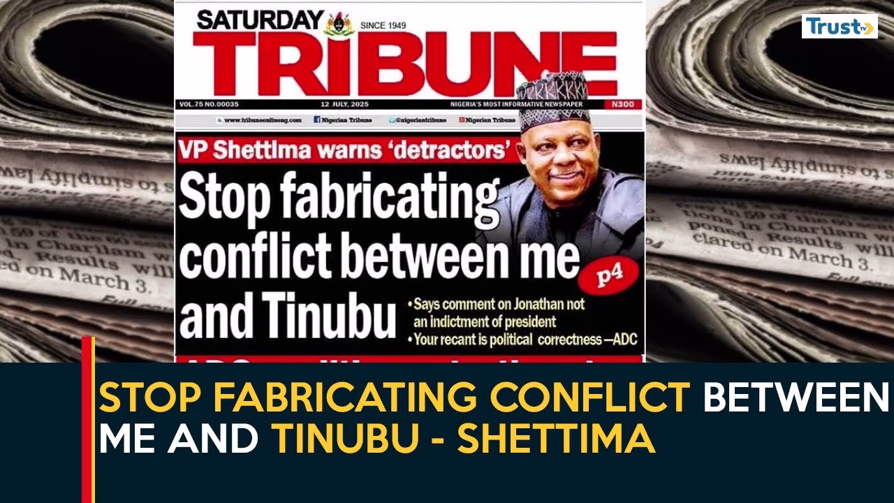 Stop fabricating conflict between me and Tinubu – Shettima 