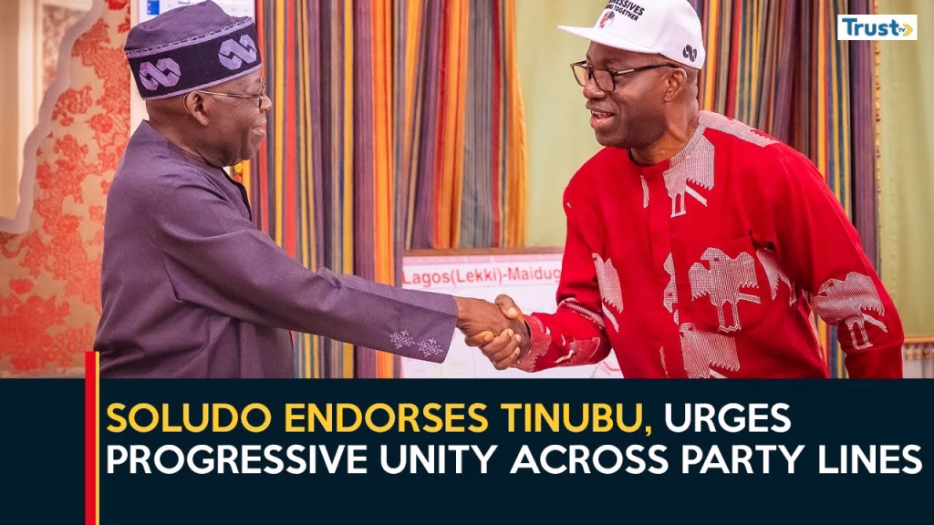 2027 Politics: Soludo endorses Tinubu, urges progressive unity across party lines