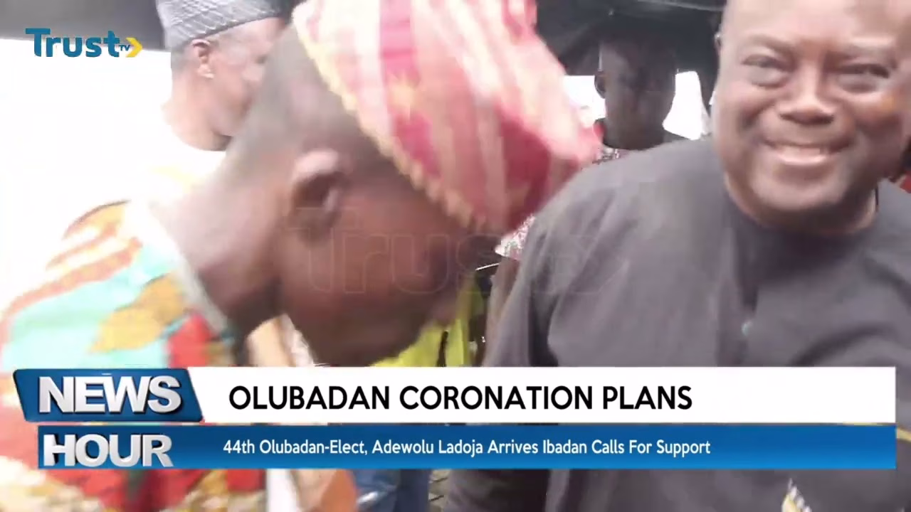 44th Olubadan-elect, Adewolu Ladoja arrives Ibadan calls for support