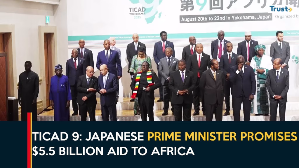 TICAD 9: Japanese prime minister promises $5.5 billion aid to Africa
