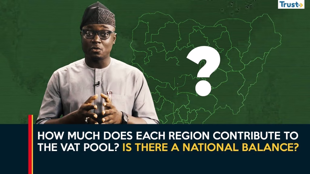 How much does each region contribute to the VAT pool? Is there a national balance?