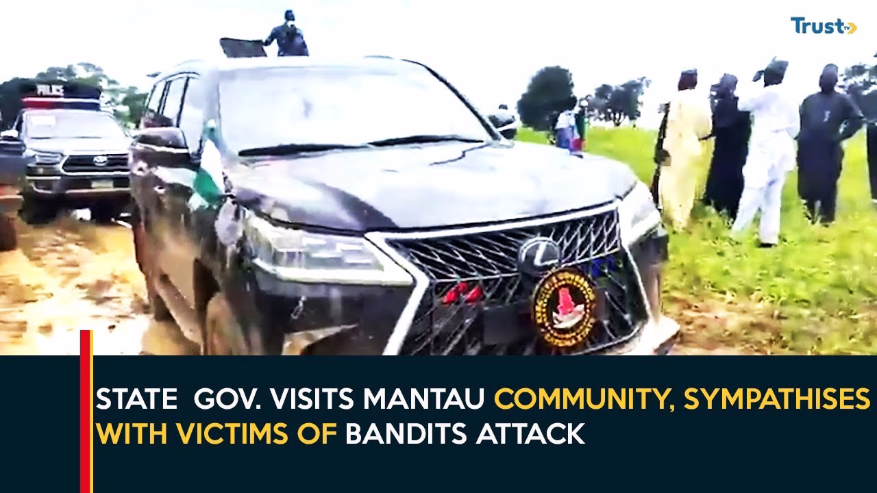 State governor visits Mantau community, sympathises with victims of bandits attack