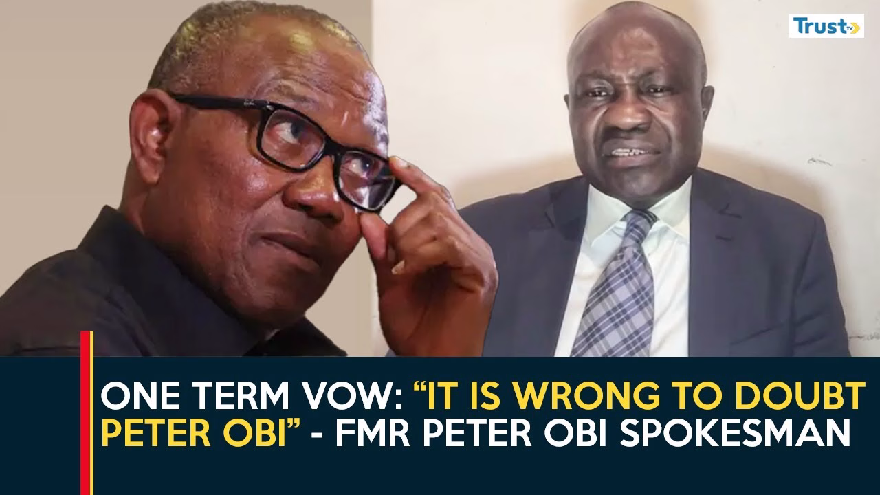 ‘One Term’ Vow: Reactions trail Peter Obi’s pledge
