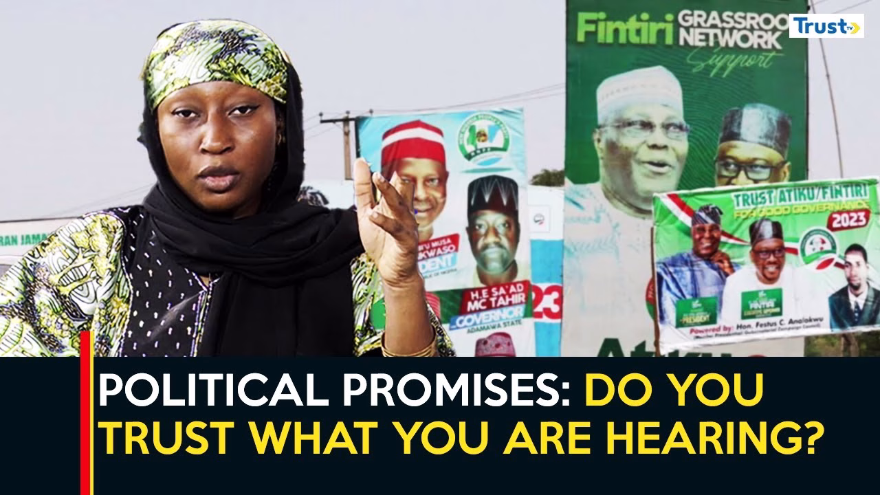 Political Promises: Do you trust what you are hearing?