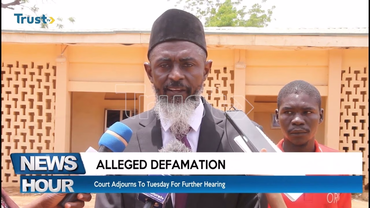 Alleged Defamation: Court adjourns to Tuesday for further hearing