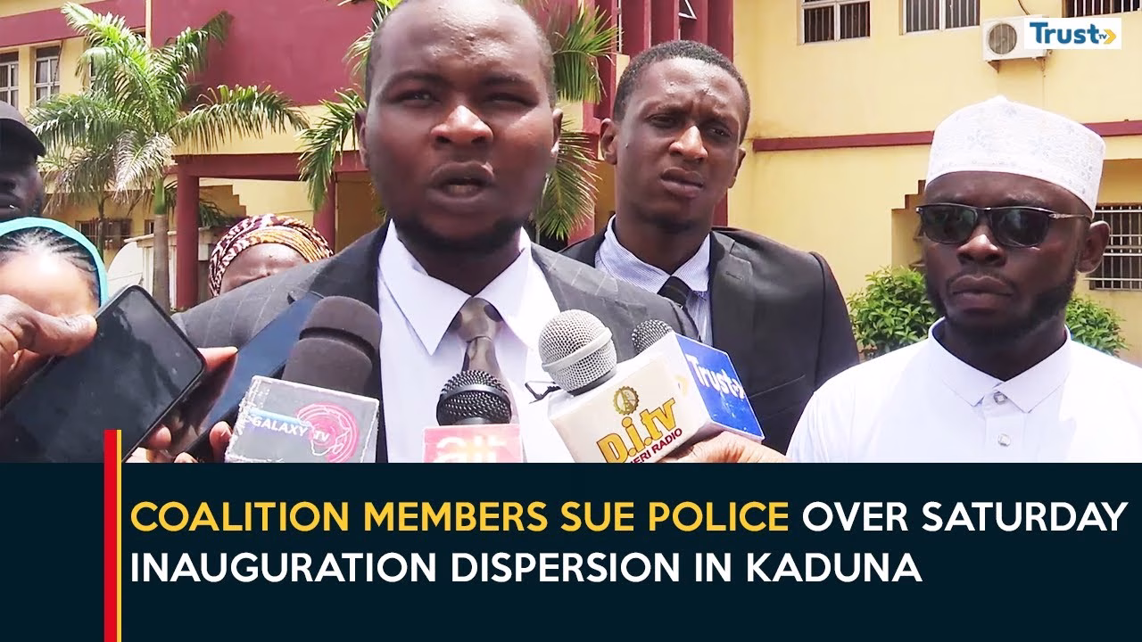 Kaduna Politics: Coalition members sue police over saturday inauguration dispersion