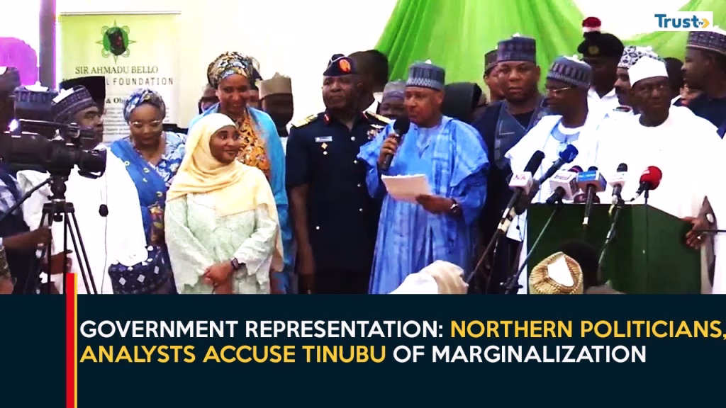 Government Representation: Northern politicians, analysts accuse Tinubu of marginalization