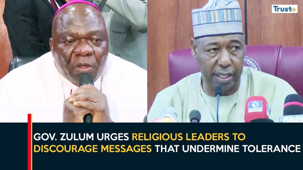 Gov. Zulum Urges Religious Leaders To Discourage Messages That Undermine Tolerance