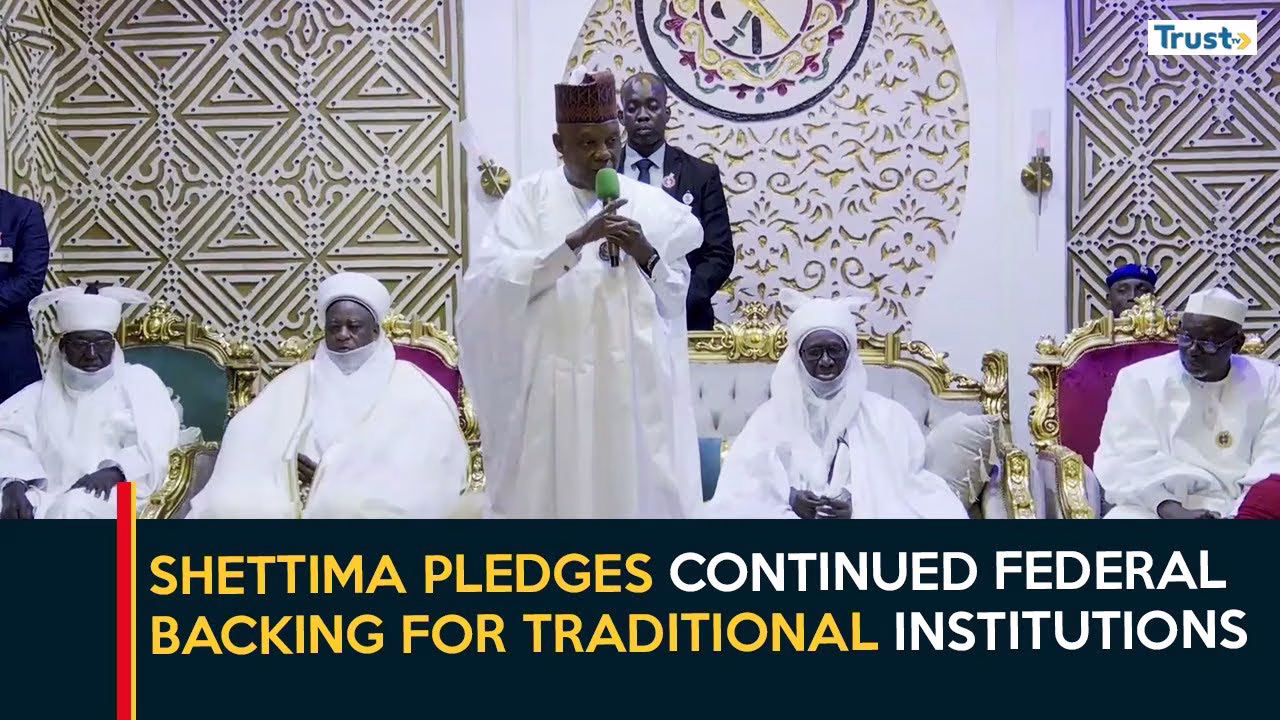Gumel Celebration: Shettima Pledges Continued Federal Backing for Traditional Institutions