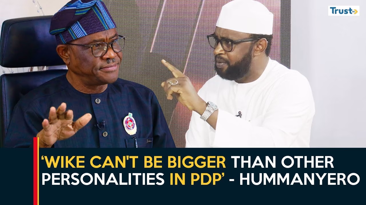 ‘Wike can’t be bigger than other personalities in PDP’ – Hummanyero | Sunday Politics