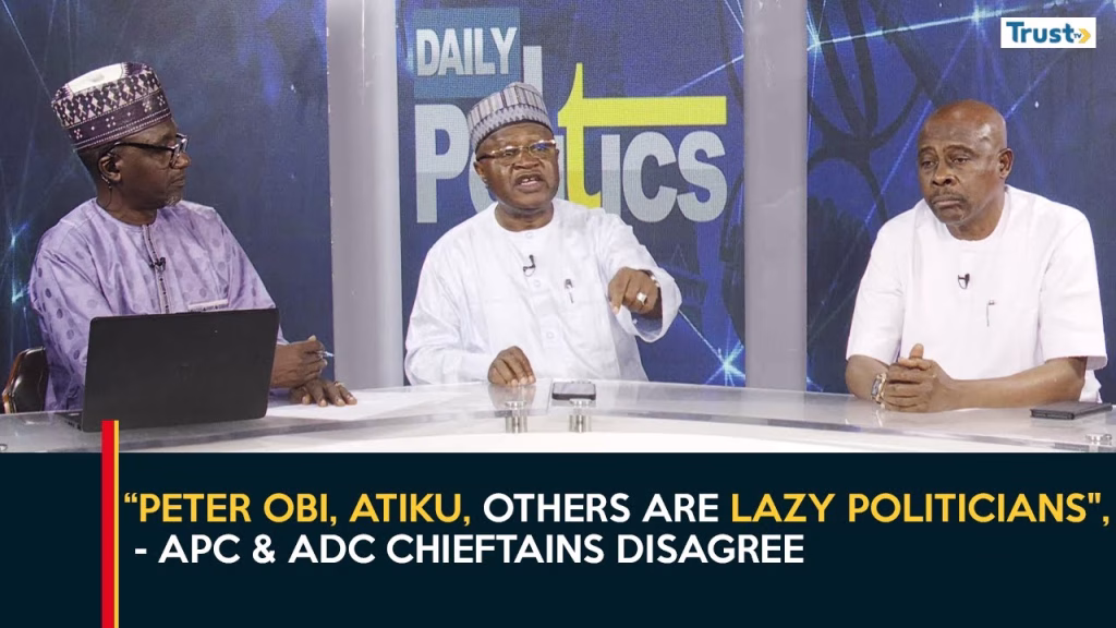 “Atiku, Peter Obi, others are lazy politicians”, APC & ADC chieftains disagree on opposition politics