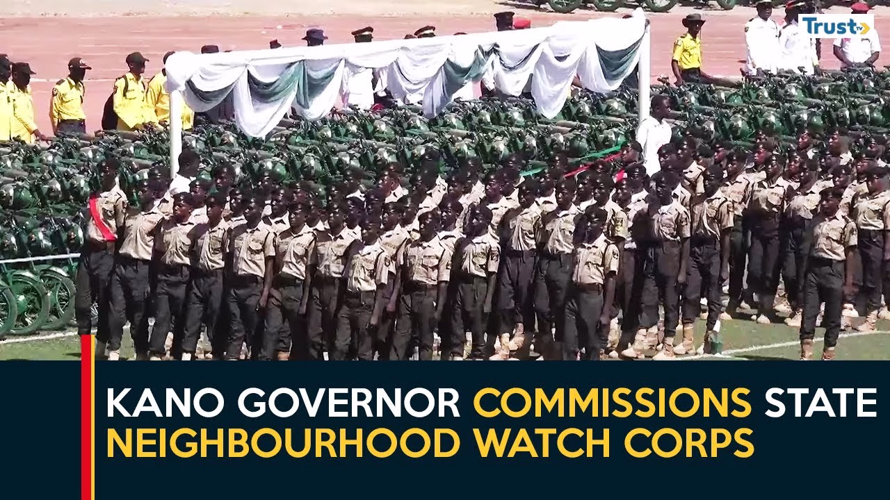Kano Governor Commissions State Neighbourhood Watch Corps