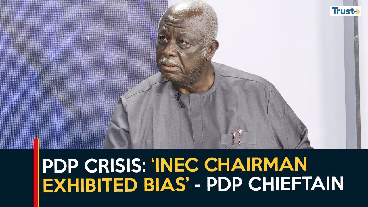 PDP Crisis: ‘INEC Chairman exhibited bias’ – PDP Chieftain | Daily Politics