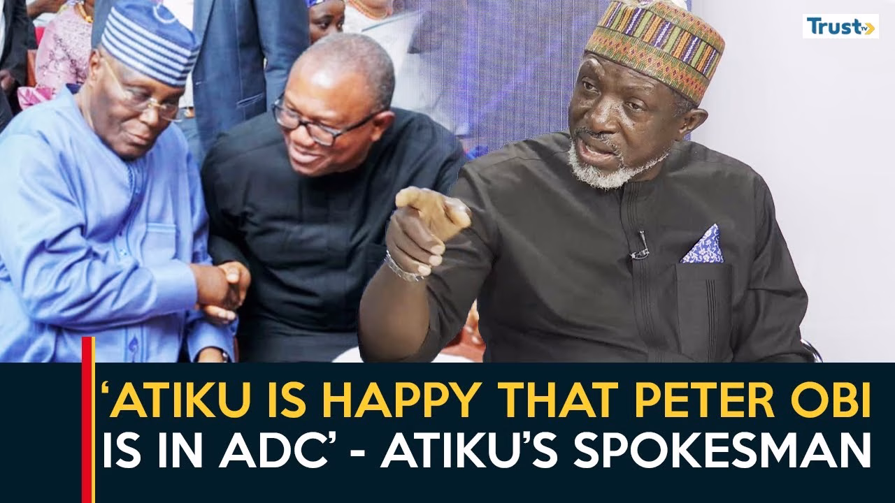 Atiku is happy that Peter Obi is in ADC – Atiku’s spokesman | Daily Politics