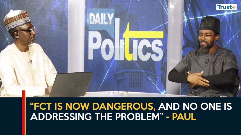 “FCT is now dangerous, and no one is addressing the problem” – Moses Paul | Daily Politics