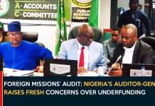 Foreign Missions’ Audit: Nigeria’s Auditor-General Raises Fresh Concerns Over Underfunding