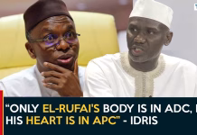 “Only El-Rufai’s body is in ADC, but his heart is in APC” – Idris