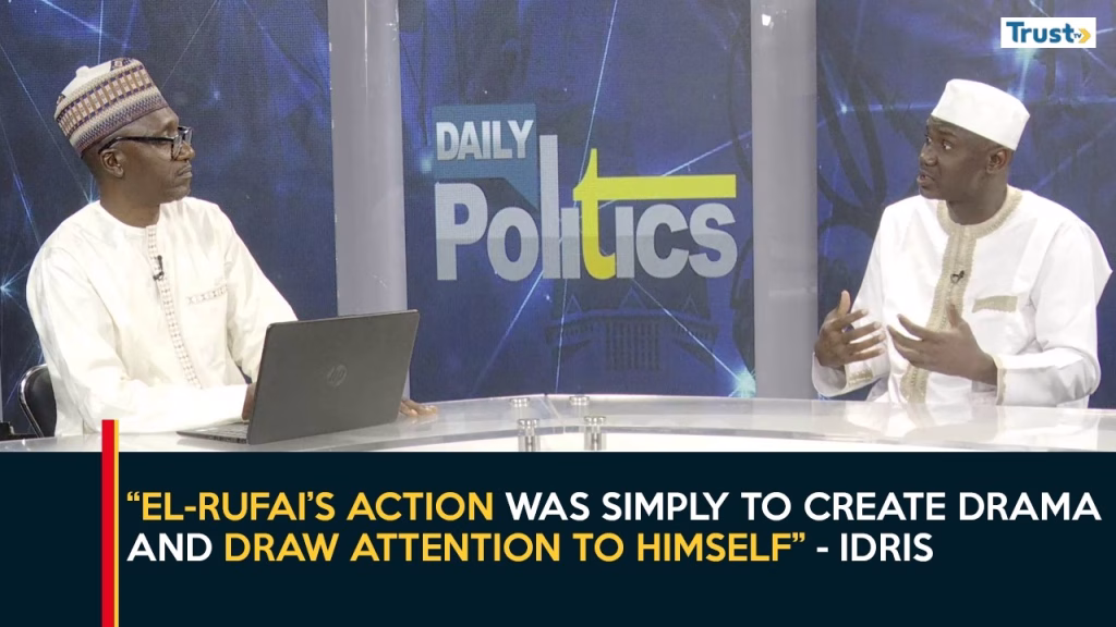 “El-Rufai’s action was simply to create drama and draw attention to himself ” – Idris alleges