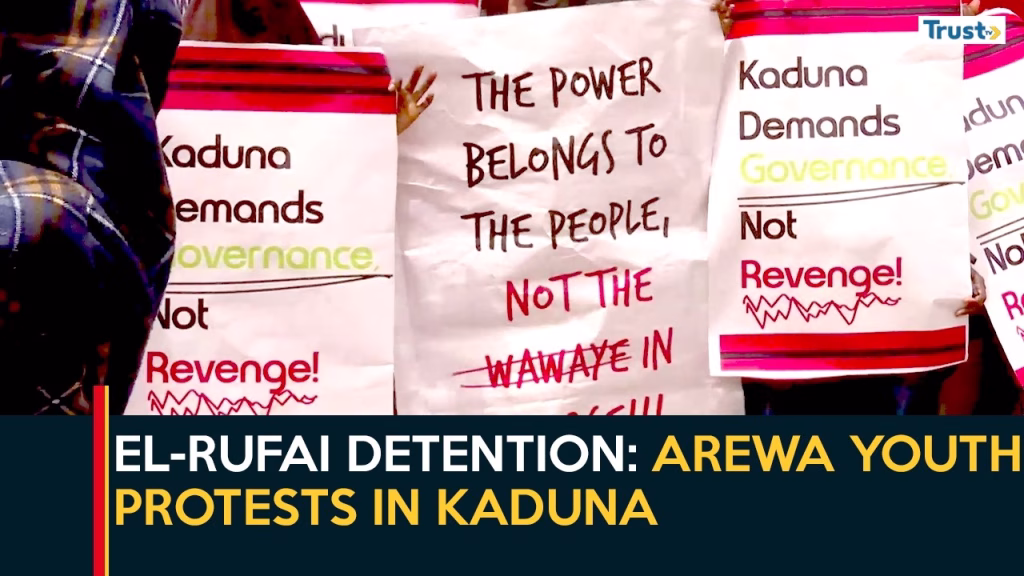 El-Rufai Detention: Arewa Youth Protests In Kaduna