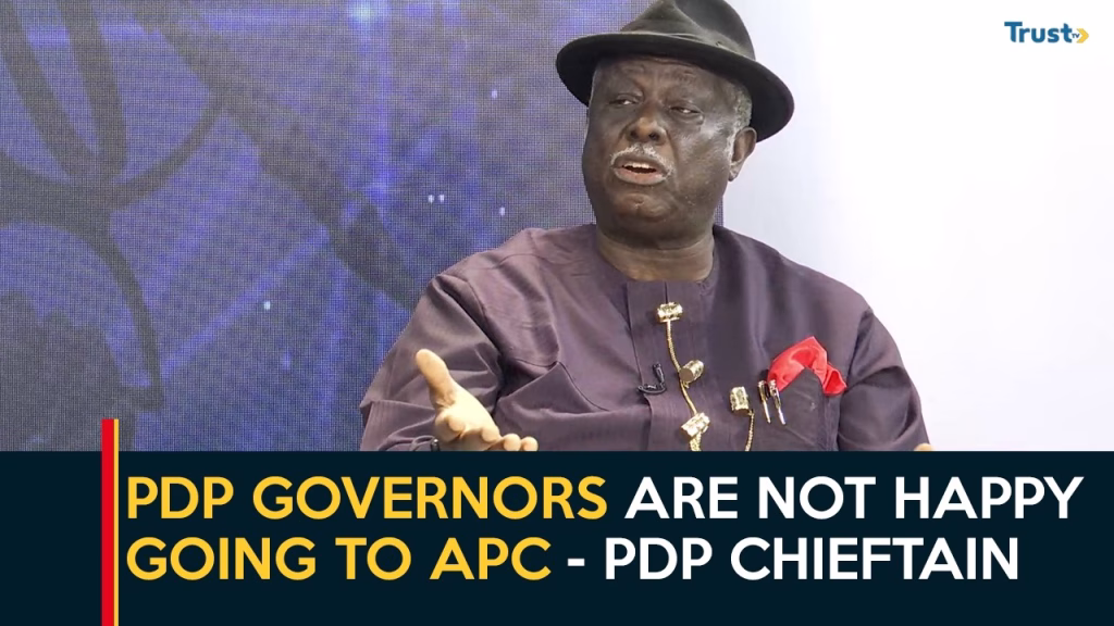 PDP governors are not happy going to APC – PDP Chieftain
