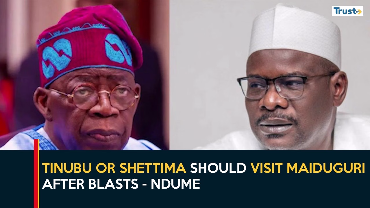 Tinubu Or Shettima Should Visit Maiduguri After Blasts – Ndume