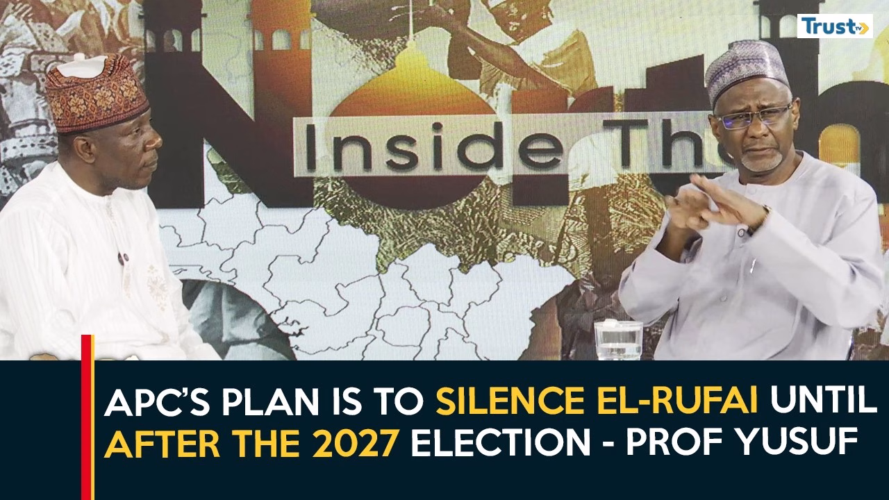 APC’s plan is to silence El-Rufai until after the 2027 election – Prof Yusuf