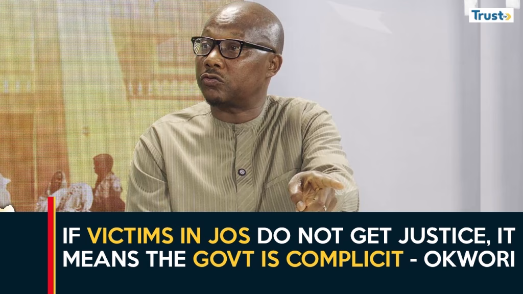 If victims in Jos do not get answers & justice, it means the govt is complicit – Okwori