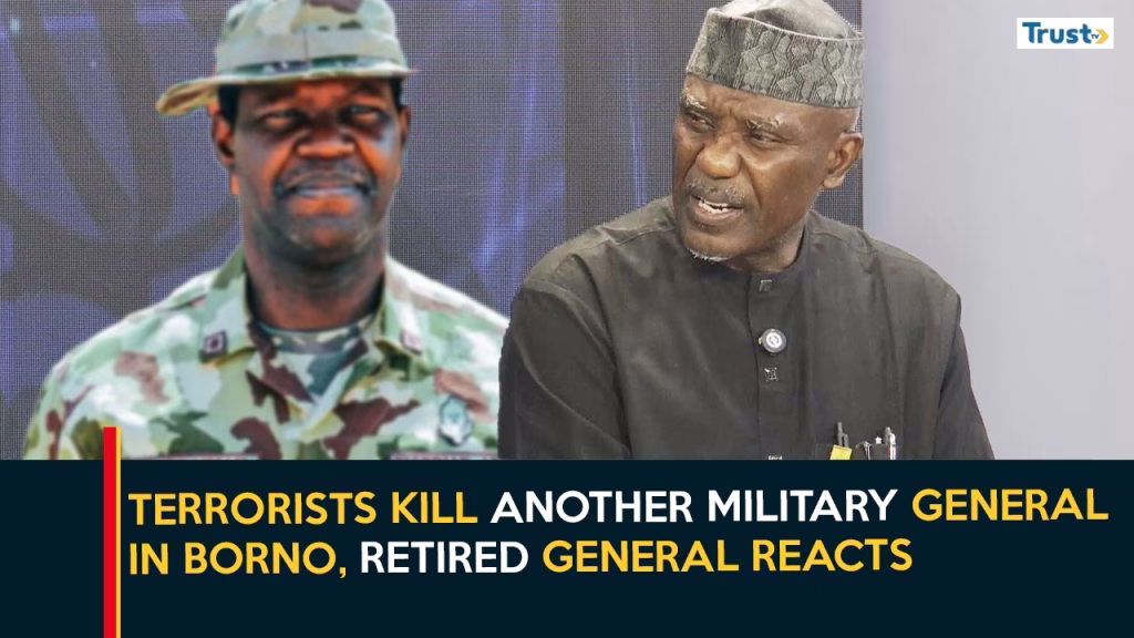 Terrorists k1ll another military general in Borno, Retired General reacts | Daily Politics