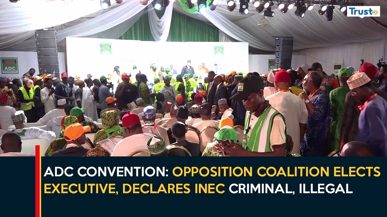 ADC Convention: Opposition Coalition Elects Executive, Declares INEC Criminal, Illegal