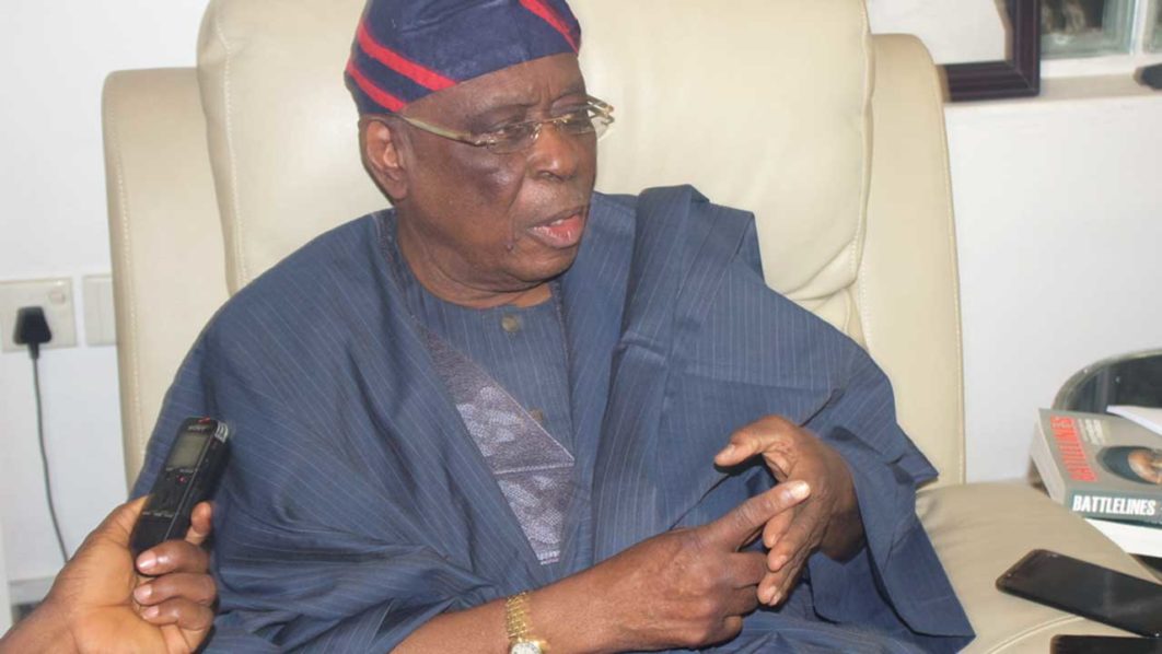 2027: There’s gang-up against Tinubu in the South, says Osoba