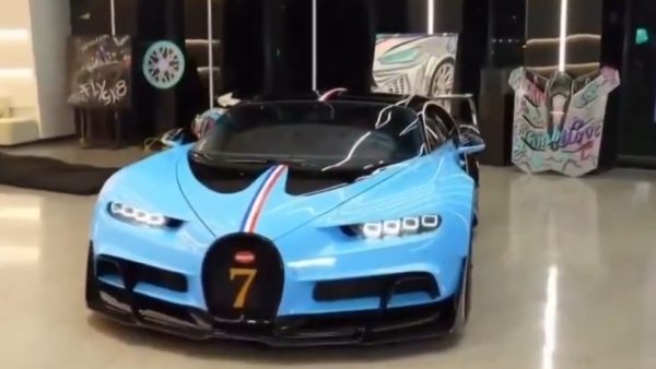 Burna Boy acquires World’s first Widebody Bugatti Chiron