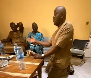 ‘I’m sorry’, Desmond Elliot kneels for Gbajabiamila after fallout