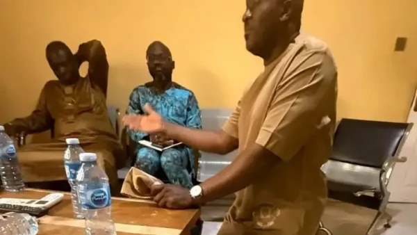 ‘I’m sorry’, Desmond Elliot kneels for Gbajabiamila after fallout
